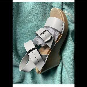NEW*** No.6 
Rosalia Wedge Clogs 
White, 37
